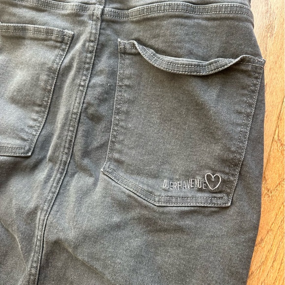 Djerf Avenue Denim Skirt Midi - Washed Grey - Picture 5 of 10